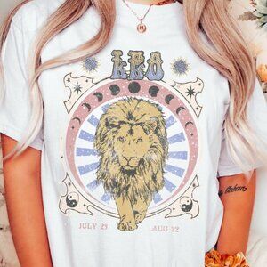 Leo Zodiac Shirt, Leo Horoscope Shirt, Leo T Shirt, Astrology Tee